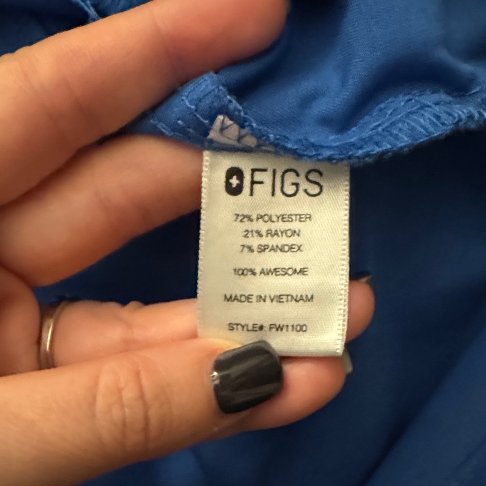 Figs Blue Scrub Set - Picture 7 of 8